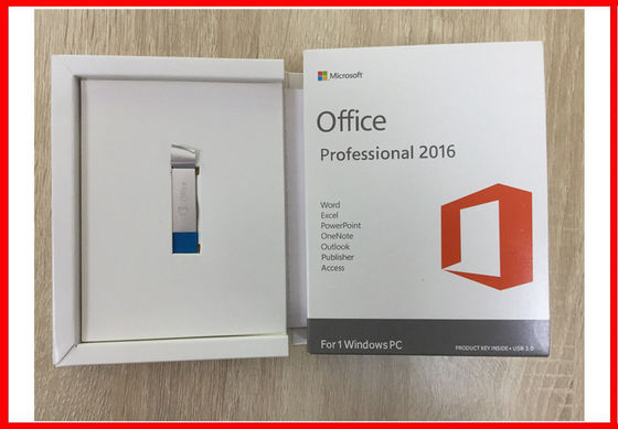 Microsoft Office 2016 Professional Plus Open License COA License 1 Pc DVD USB Retail Box