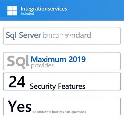 Integrationservices Included Sql Server Standard 2019 provides Maximum Cores 24 Security Features Yes optimized for business data operations